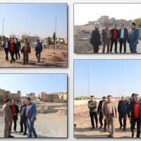 شهردار و اعضای شورای اسلامی نصیرشهر از پروژه های عمرانی بازدید کردند