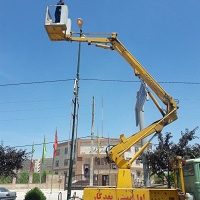 تامین روشنایی معابر برای تردد بدون دغدغه شهروندان نصیرشهر
