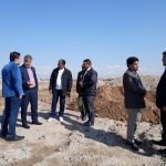 بازدید شهردار و رئیس شورای اسلامی نصیرشهر از پروژه های عمرانی درشهر