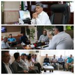 ملاقات مردمی شهردار نصیرشهر با کارگران در روز کارگر