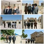 بازدید فرماندار شهرستان از پروژه های عمرانی در نصیرشهر